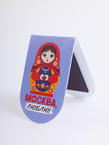 Набор магнитных закладок "Москва, люблю!", 22х35 мм, 6 шт фото 5