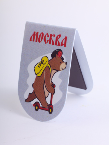 Набор магнитных закладок "Москва, обожаю!", 22х35 мм, 6 шт фото 5