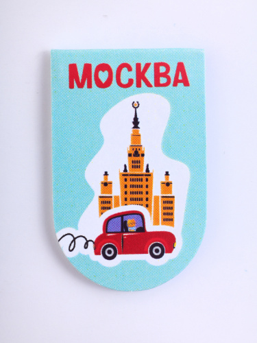 Набор магнитных закладок "Москва, обожаю!", 22х35 мм, 6 шт фото 7
